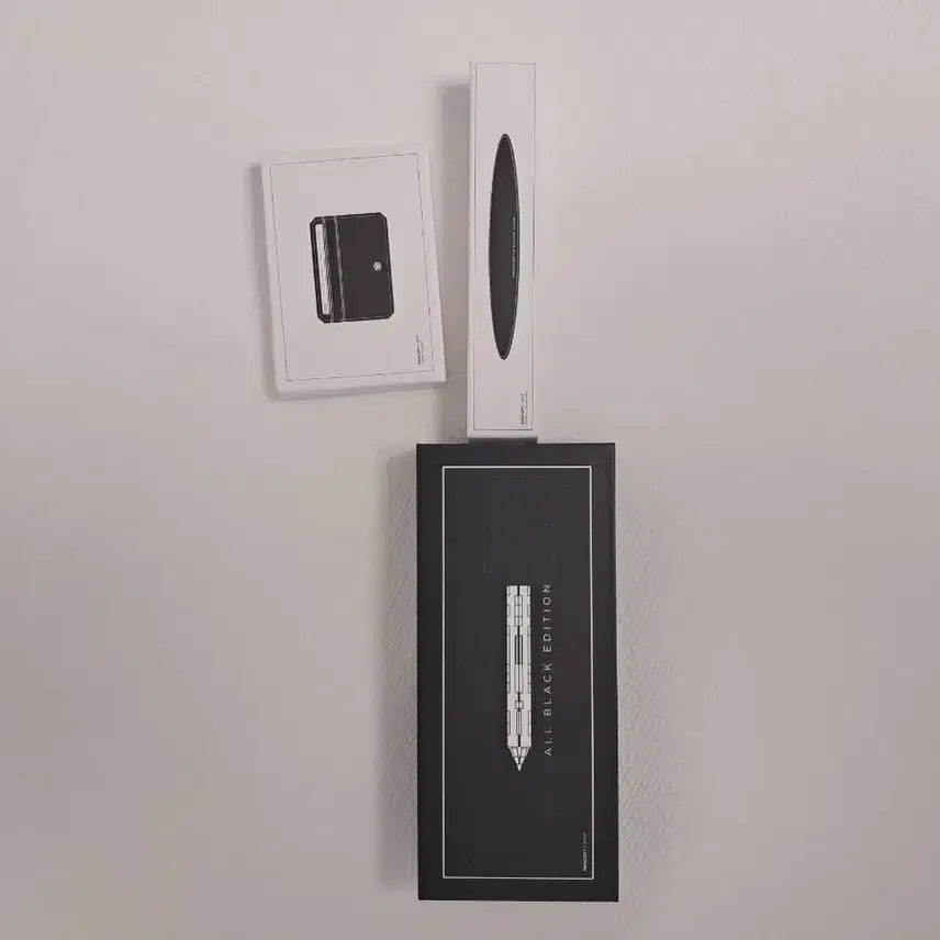 [BUNJANG] Hansept Zero All Black Edition Deluxe Package + Card Wallet + Standing Pad / 한셉트 제로 올블랙 에디션 디럭스패키지 + 카드지갑 + 스탠딩 패드