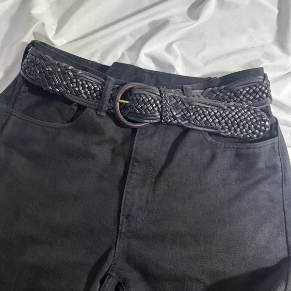 [BUNJANG] Polo Ralph Lauren Braided Leather Belt / 폴로랄프로렌 브레이드 레더 벨트