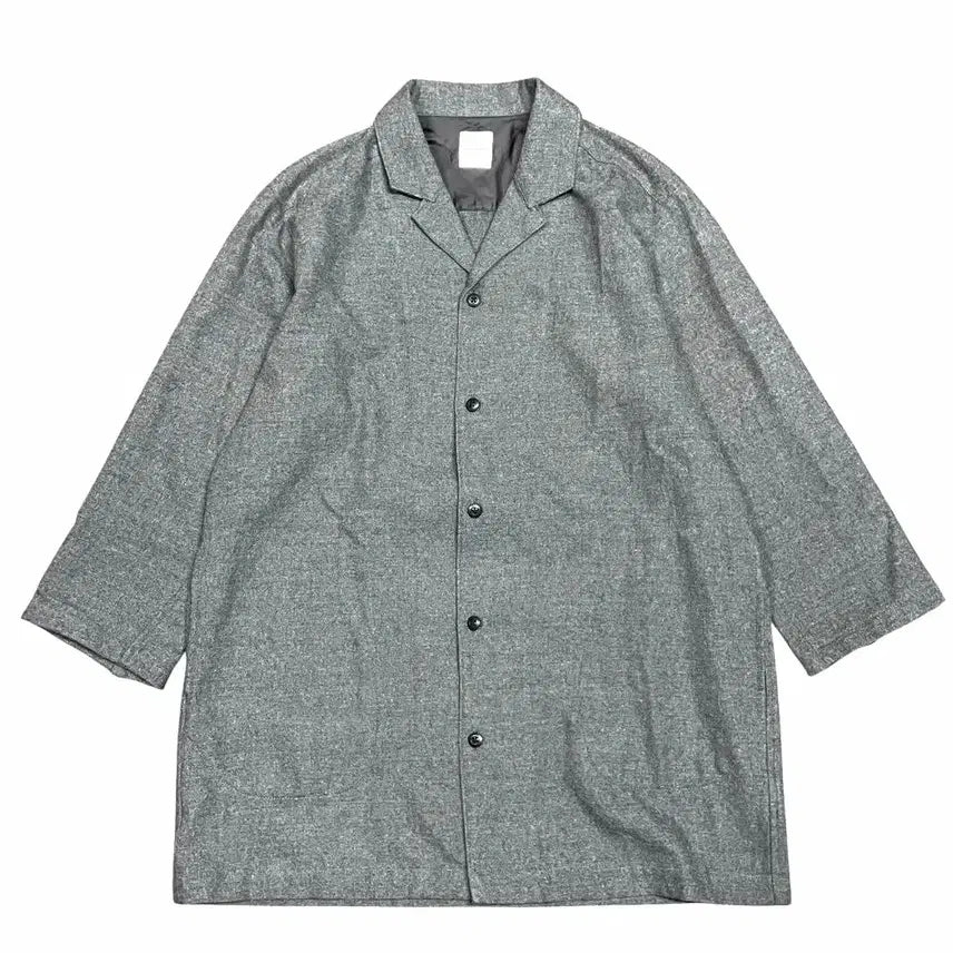 [BUNJANG] SAIDUDUKRE Wool Cotton Shirt Coat (L, Grey) / 사쥬드크레 울 코튼 셔츠 코트
