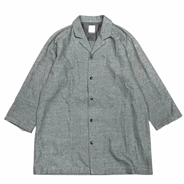 [BUNJANG] SAIDUDUKRE Wool Cotton Shirt Coat (L, Grey) / 사쥬드크레 울 코튼 셔츠 코트