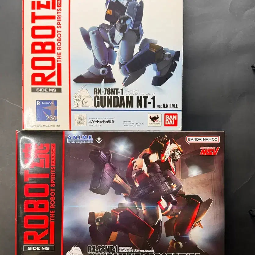 [BUNJANG] Bandai Robot Spirits Gundam Alex NT-1 / Prototype (Limited Edition) Set / 반다이 로봇혼 건담 알렉스 NT-1/프로토타입 (한정) 2종
