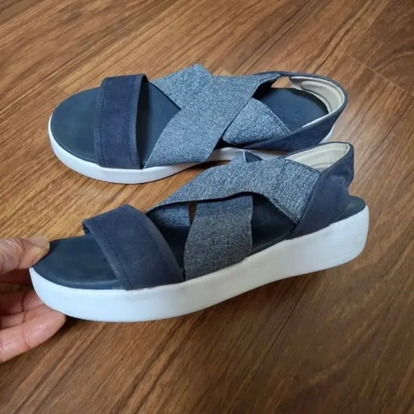[BUNJANG] Skechers Yoga Foam Sandals Navy 230 / 스케쳐스 요가폼 네이비 샌들 230