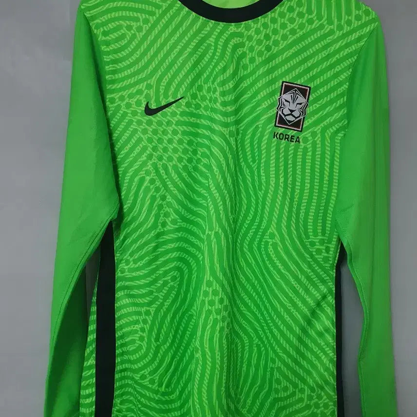 [BUNJANG] Nike South Korea National Football Team Women's Goalkeeper Jersey 20/22 Season Green XL / 나이키 대한민국 축구 국가대표팀 여성 골키퍼 유니폼 20/22 시즌 초록