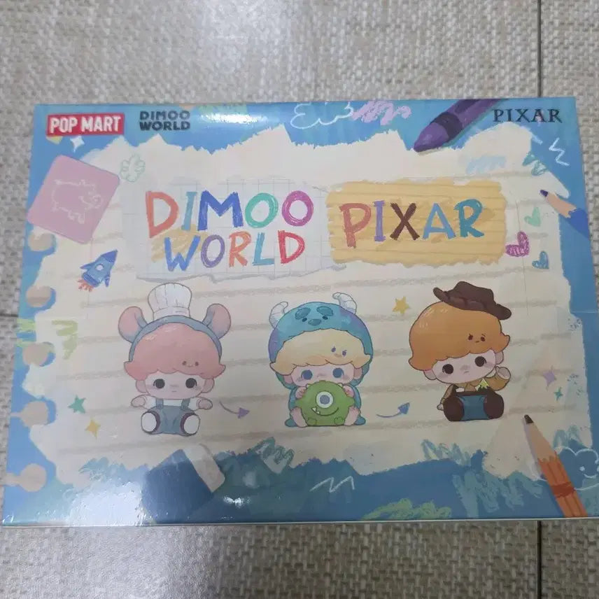 [BUNJANG] POP MART Dimoo Pixar Pop Bean Full Box / 팝마트 디무 픽사 팝빈 풀박스