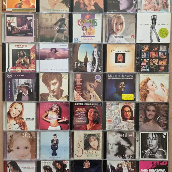 [BUNJANG] Various Artists Female Vocalists CD Collection / 팝 여자cd 등려군 진추하 나나무스꾸리 올리비아 뉴턴존 카펜터즈