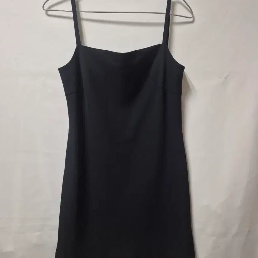 [BUNJANG] Black Square Neck Sleeveless Dress / 블랙 스퀘어넥 민소매 원피스 S 개당