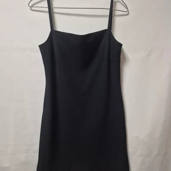 [BUNJANG] Black Square Neck Sleeveless Dress / 블랙 스퀘어넥 민소매 원피스 S 개당