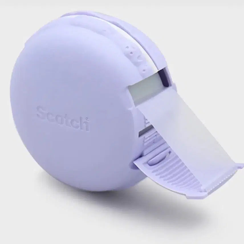 [BUNJANG] Macaron Scotch Tape Dispenser - Purple / 마카롱 스카치 테이프 디스펜서 퍼플