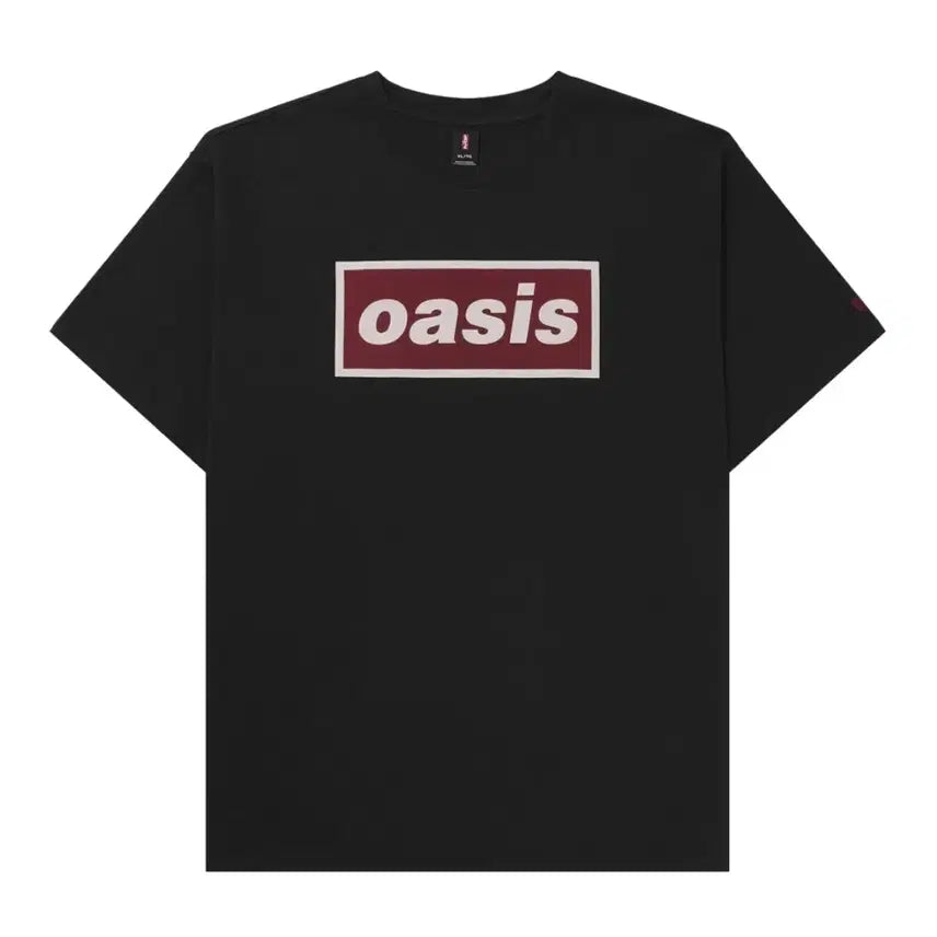 [BUNJANG] Levi's x Oasis Graphic T-Shirt Black / 리바이스x오아시스 반팔 블랙