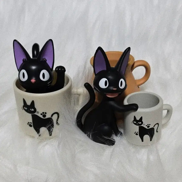 [BUNJANG] Kiki's Delivery Service Jiji Tumbler Multipurpose Case / [지브리 / 일괄] 마녀배달부 키키 지지 오뚝이 / 다용도 케이스