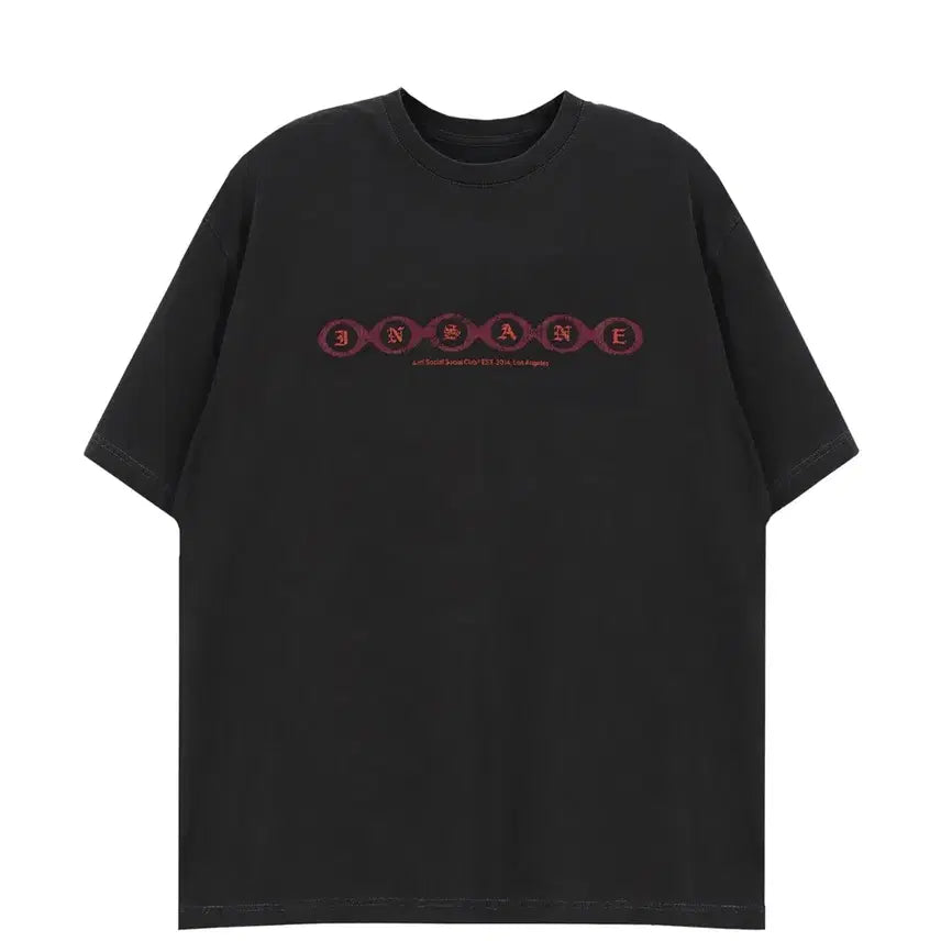 [BUNJANG] Insane Garage x Anti Social Social Club Short Sleeve T-Shirt / 인세인개러지X안티소셜클럽 반팔티