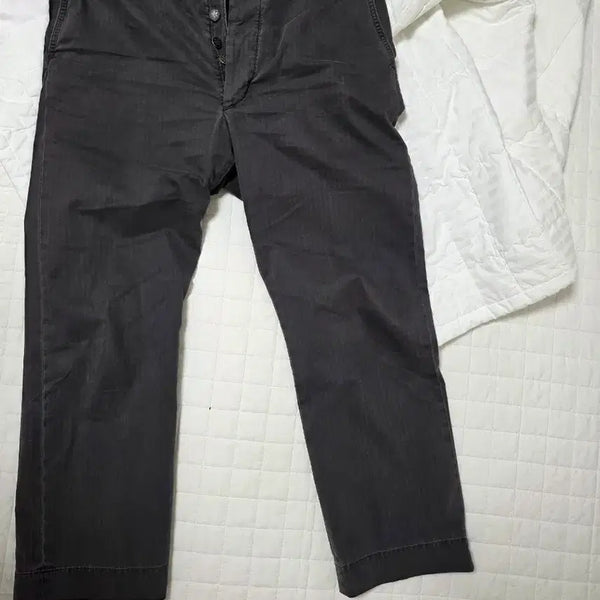 [BUNJANG] RRL Garment Dyed Herringbone Field Pants (34x32) / 34x32) rrl 가먼트 다이 헤링본 필드팬츠