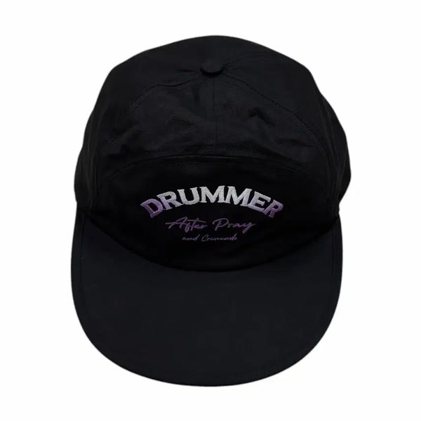 [BUNJANG] Afterpray Broadry Long Bill Cap Hat Black / 애프터프레이 브로드리 롱빌캡 모자 블랙