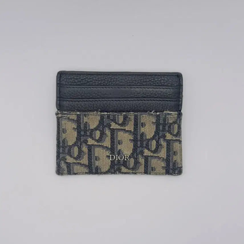 [BUNJANG] Dior Dior Oblique Card Holder Beige Single Item / [정품]디올 오블리크 카드지갑 베이지 단품