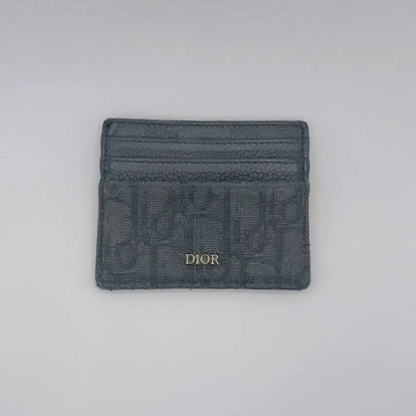 [BUNJANG] Dior Dior Oblique Card Holder Black / [정품]디올 오블리크 카드지갑 블랙 단품