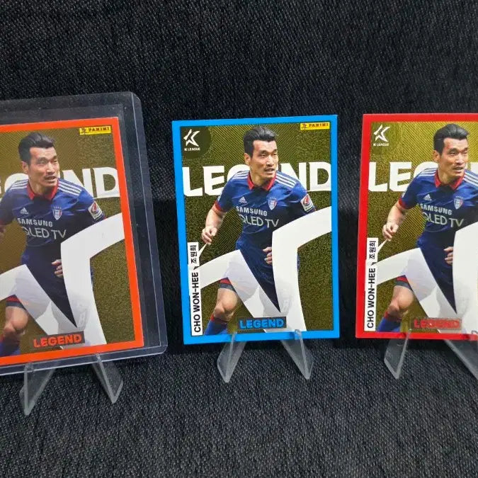 [BUNJANG] Panini 2024 K League Jo Won-hee Cards Bundle Set / 2024 K리그 파니니 조원희 카드 3장 일괄
