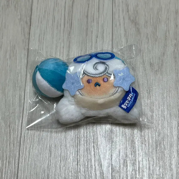 [BUNJANG] Cookie Run Tanning Milky Way Doll Keychain / 쿠키런 부산 팝업 태닝 밀키웨이 인형 키링