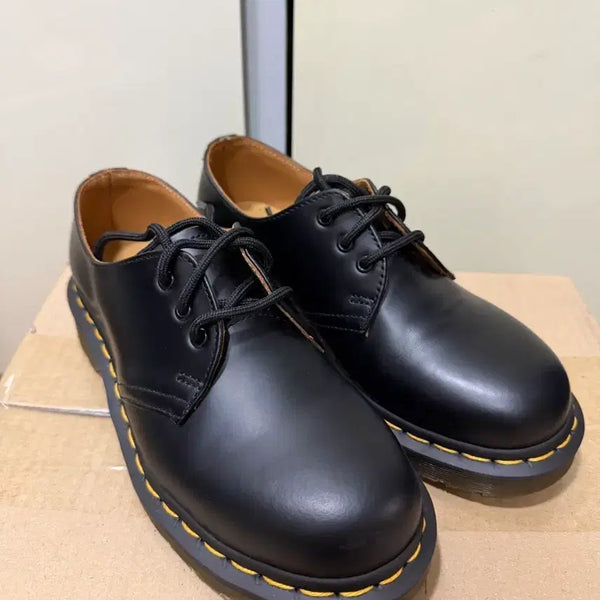 [BUNJANG] Dr. Martens 1461 Black Leather Shoes / 닥터마틴 1461
