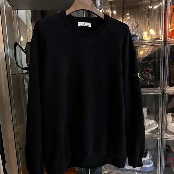 [BUNJANG] Stone Island Sweatshirt Black XL / 스톤아일랜드 맨투맨 블랙 xl