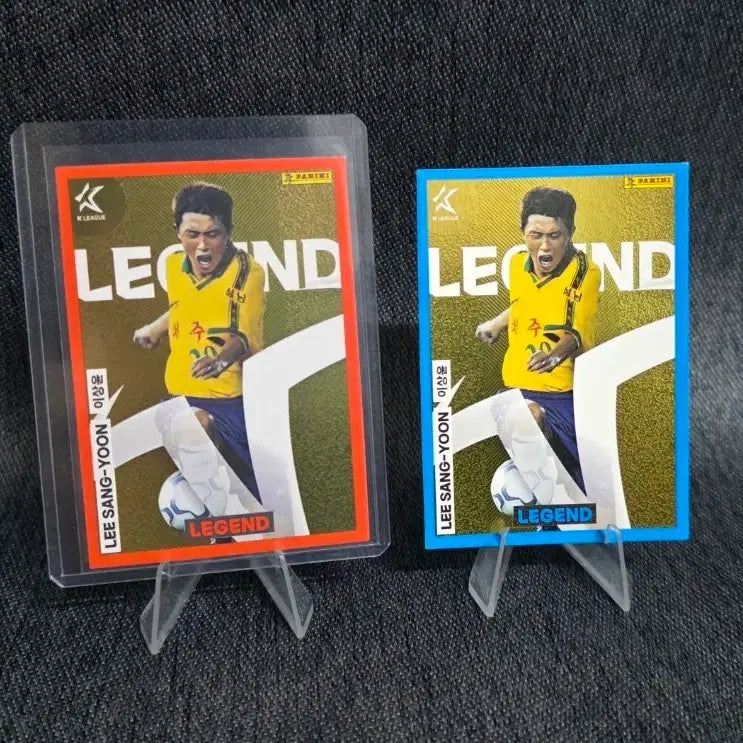 [BUNJANG] 2024 K League Lee Sang-yun Soccer Trading Cards Bundle Set (2 Cards) / 2024 K리그 파니니 이상윤 카드 2장 일괄
