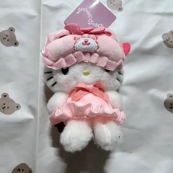 [BUNJANG] Hello Kitty Pajama Doll Keyring / 헬로키티 잠옷 인형 키링