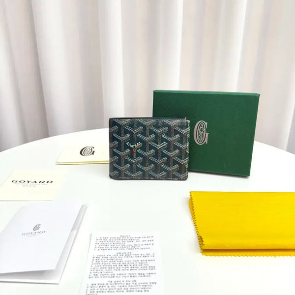 [BUNJANG] Goyard Victorie Bifold Wallet Green / [정품] 고야드 빅투와르 반지갑 그린