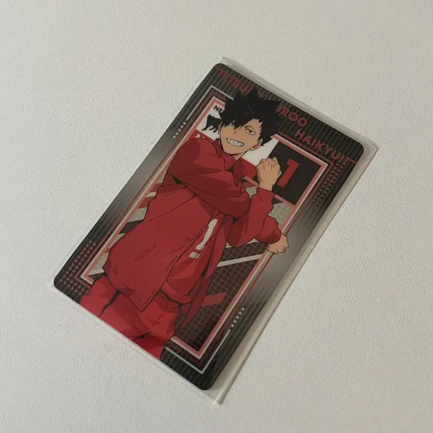 [BUNJANG] Haikyuu!! Tetsuro Kuroo Card / 하이큐 쿠로오 테츠로 메탈 카드