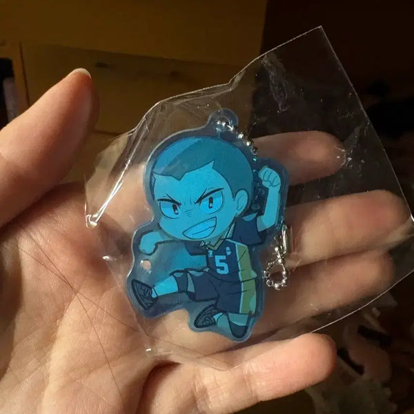 [BUNJANG] Haikyuu Tanaka Acrylic Keychain / 하이큐 타나카 아크릴 키링