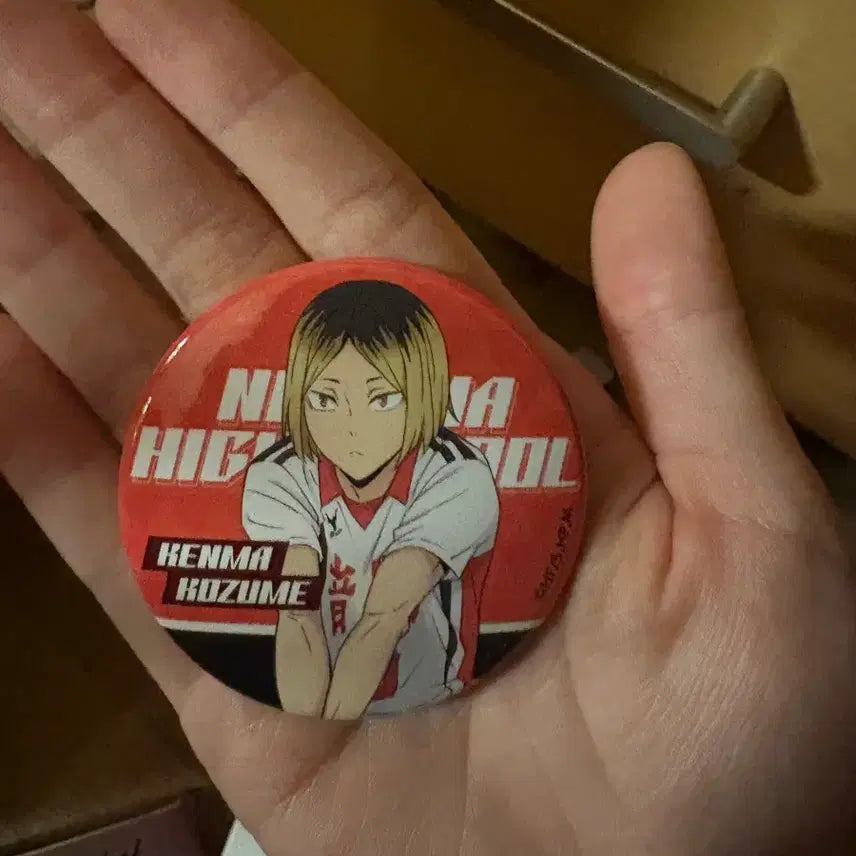 [BUNJANG] Haikyuu!! Kozume Kenma Can Badge / 하이큐 켄마 캔뱃지