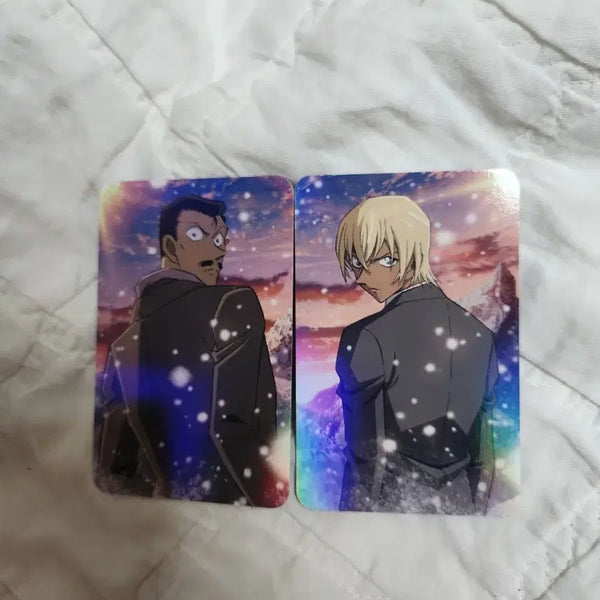 [BUNJANG] Detective Conan Bundle Set 'The Darkest Nightmare' Jin Mori Paper Photocard / 일괄 용산 명탐정 코난 척안의 잔상 안기준 유명한 종이 포토카드