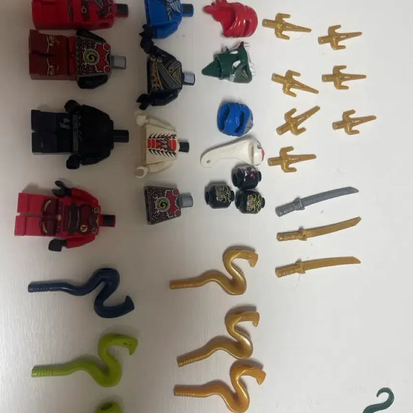 [BUNJANG] LEGO Ninjago Figure Parts Bundle Set / 레고 닌자고 피규어 부품 일괄