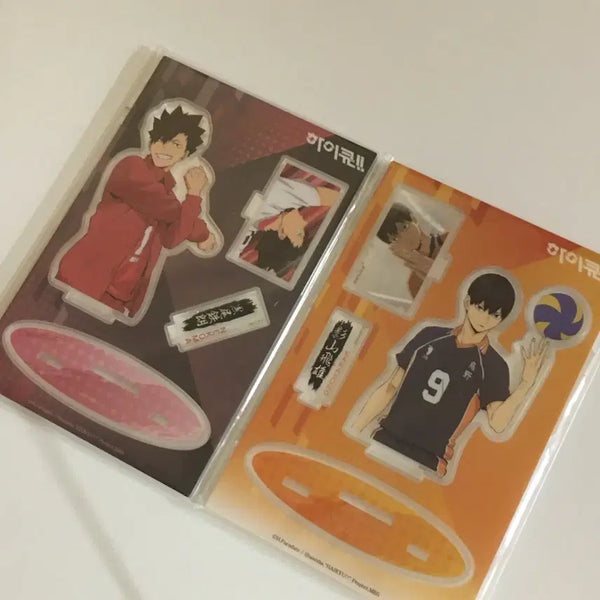 [BUNJANG] Haikyuu!! Pop-up Acrylic Standee Set (Kuroo, Kageyama) / 하이큐 팝업 아크릴 스탠드 쿠로오 카게야마 토비오 일괄