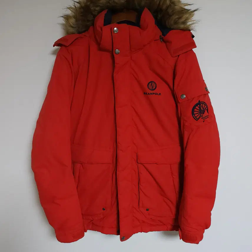 [BUNJANG] Beanpole Red Men's Down Padded Jacket Jumper G231 / [95] 빈폴 레드 남성 패딩 덕다운 남자 자켓 점퍼 G231