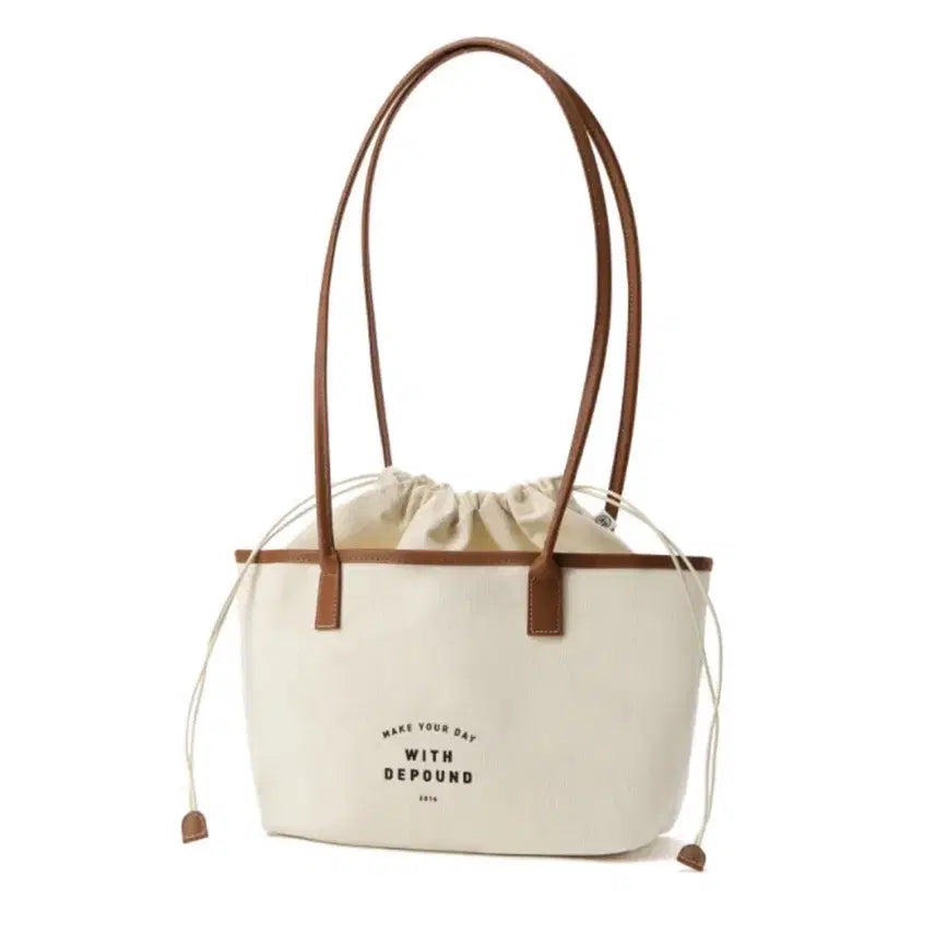 [BUNJANG] Depound Day Bag Shoulder Bag Camel Canvas / 드파운드 데이백 숄더백 (새상품)