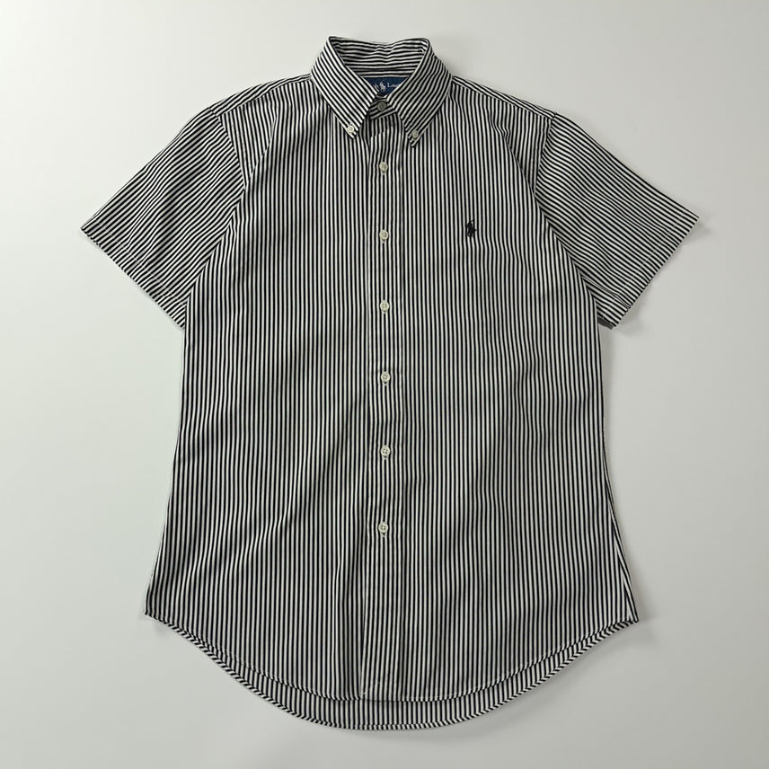 [BUNJANG] Polo Ralph Lauren Custom Fit Mono Stripe Short Sleeve Shirt - Size S / CA296 S 폴로 00s 모노스트라이프 반팔 셔츠 남방