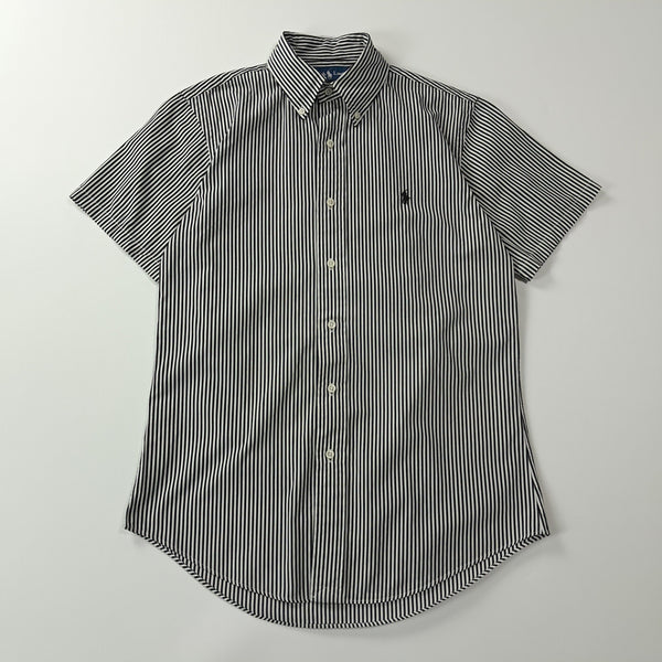 [BUNJANG] Polo Ralph Lauren Custom Fit Mono Stripe Short Sleeve Shirt - Size S / CA296 S 폴로 00s 모노스트라이프 반팔 셔츠 남방