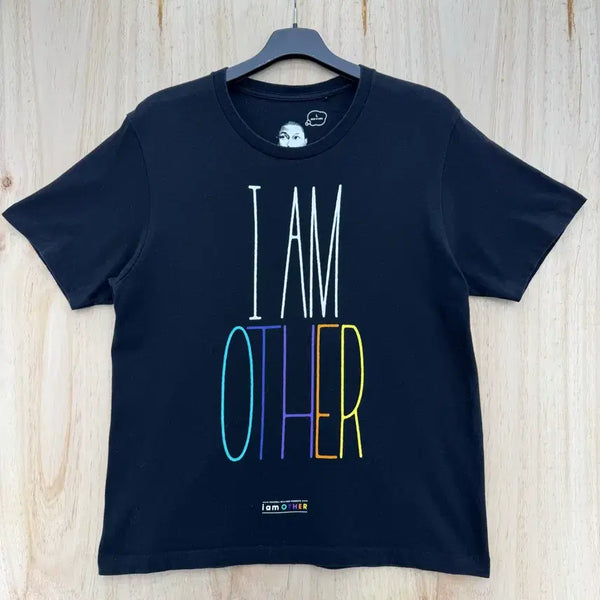 [BUNJANG] Uniqlo x Pharrell Williams Short Sleeve T-Shirt / 유니클로 X 퍼렐 윌리엄스 반팔티 L