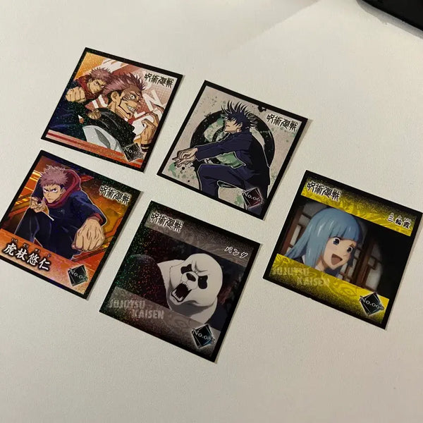 [BUNJANG] Jujutsu Kaisen Vintage Square Sticker Bundle Set / 주술회전 고전 사각 스티커 일괄