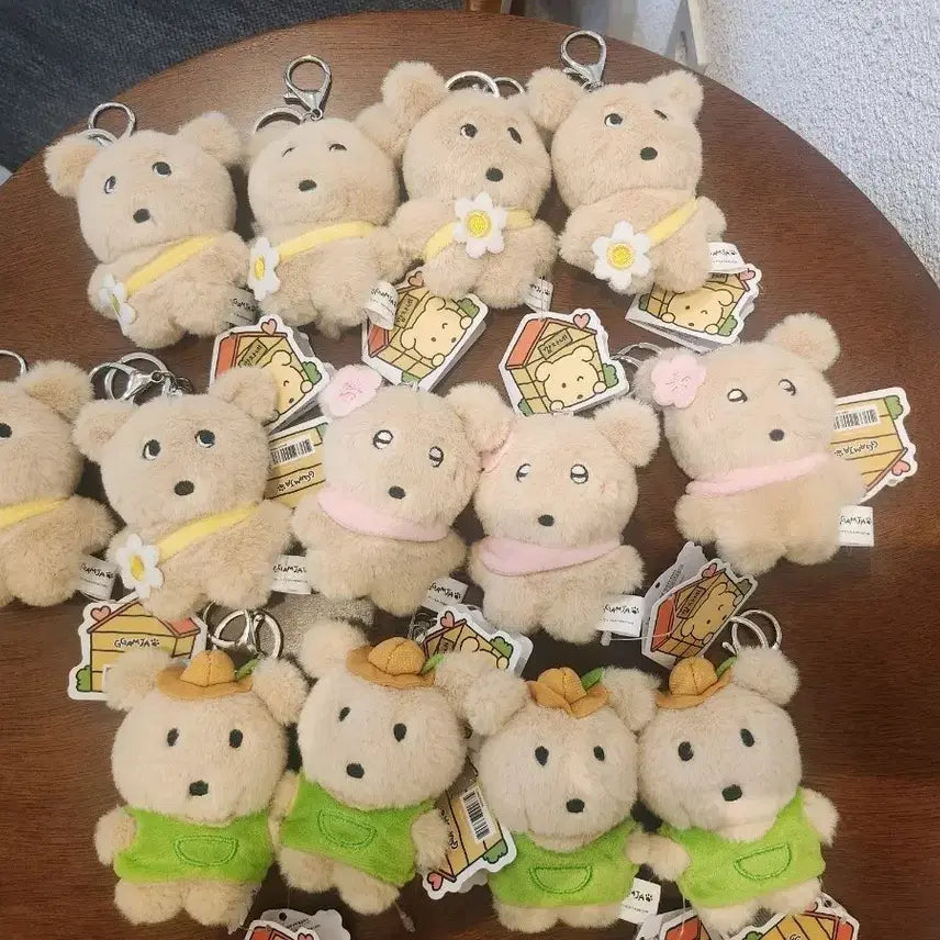 [BUNJANG] Potato Keychain Bundle Set / 깜자 키링 10 개 일괄 판매