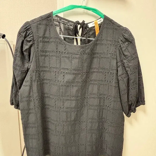 [BUNJANG] Form lounge Women's Punching Blouse Size 55 / 한섬 폼라운지 여성 펀칭블라우스 55사이즈