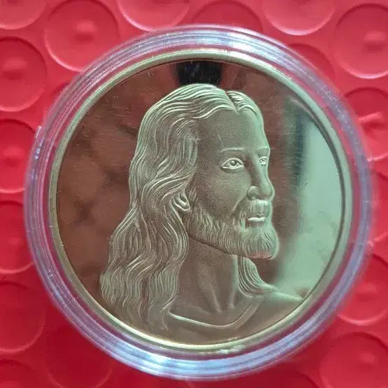[BUNJANG] Jesus Christ Coin Pendant / 예수 그리스도 금화 펜던트