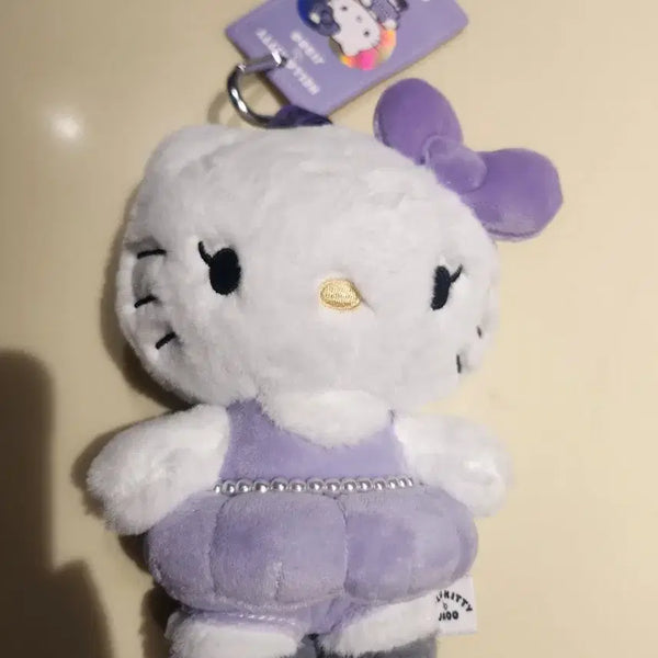 [BUNJANG] Hello Kitty Jisoo Doll Keychain / 헬로키티  지수 인형 키링 보라색