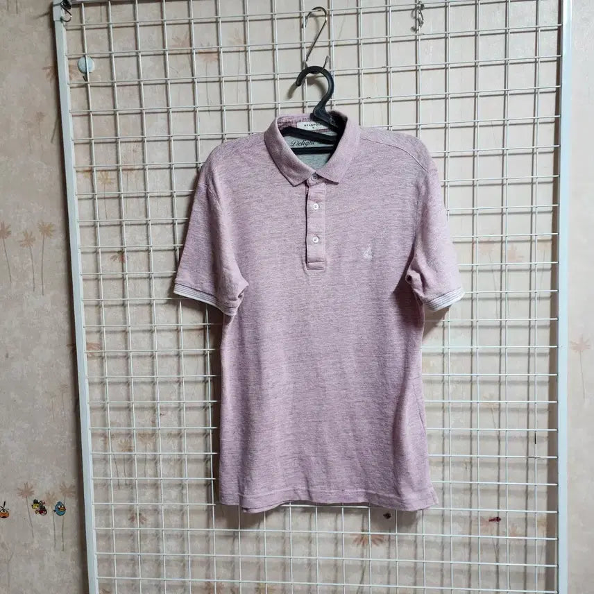 [BUNJANG] Beanpole Linen Blend Short-Sleeve T-Shirt / 빈폴(마70%)반팔(여100)