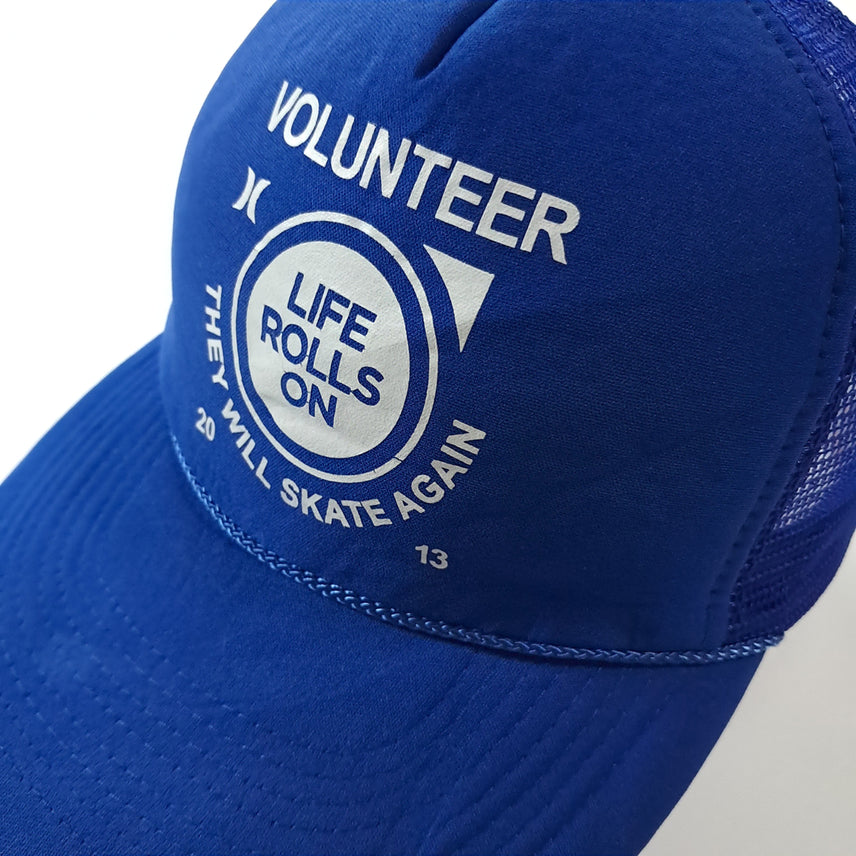 [BUNJANG] NISSEN 2013 Volunteer Blue Mesh Tracker Cap / CA320 닛슨 대만판 2013 볼런티어 블루 메쉬 트래커캡 모자
