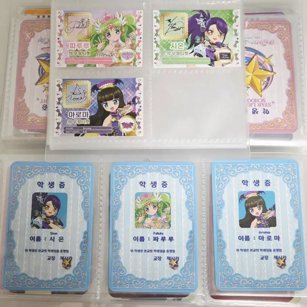 [BUNJANG] Katsupala Official Fan Club Exclusive Student ID & Friendship Ticket Set (Paruru, Aroma, Shion) / 카츠파라 특전 학생증 우정티켓 파루루 아로마 시온