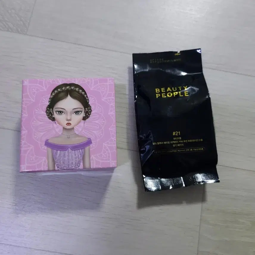[BUNJANG] Beauty People Cheolbyeoknyeo Cushion Foundation (No. 21) - Original + Refill Set / 뷰티피플 철벽녀 쿠션 21호 본품+리필