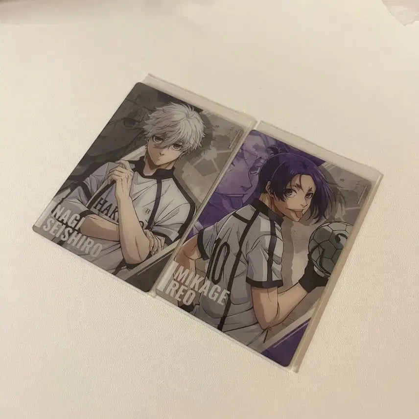[BUNJANG] Blue Lock Wafer Card Bundle Set (Nagi, Reo) / 블루록 웨하스 카드 나기 레오 일괄