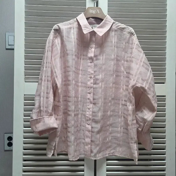 [BUNJANG] SJ WANI Striped Shirt / SJ WANI  에스제이와니 셔츠