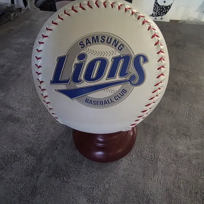 [BUNJANG] Samsung Lions Large Logo Ball / 삼성라이온즈 로고볼 대형구