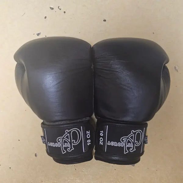 [BUNJANG] Acropolis Boxing Gloves 10oz Black / 아크로폴리스 복싱 글러브 10oz
